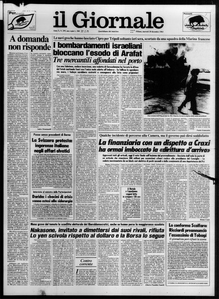 Il giornale : quotidiano del mattino